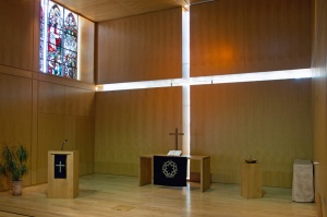Kirche am Karfreitag