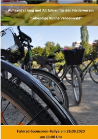 Fahrrad-Sponsoren-Rallye