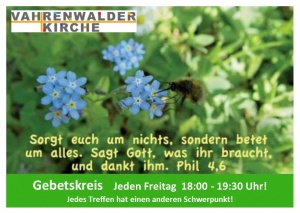 Gott hört, wenn wir beten